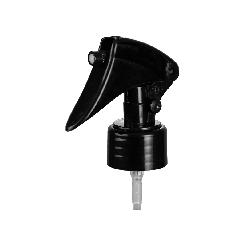 Máy xịt kích hoạt mini màu đen để làm sạch da mặt & cơ thể